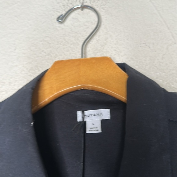 NWT Cuyana Poplin Oversized Shirt Black Size Large Minimalist Corpcore Capsule - Picture 3 of 7